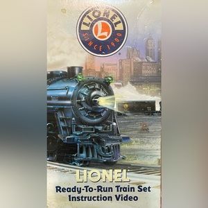 Lionel Trains Ready-To-Run Train Set Instruction Video (VHS)